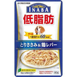 INABA 低脂肪軟包狗糧 80g