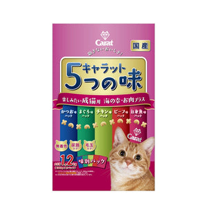 Petline [Carat] 海の幸 お肉 5種口味 成貓糧 1.2kg