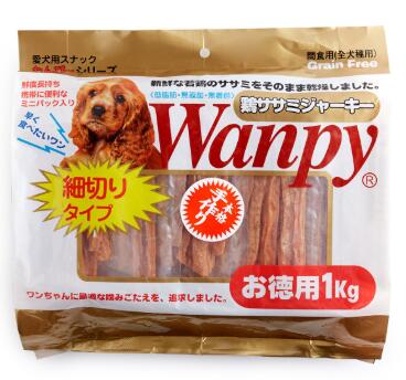 Wanpy 硬雞胸肉絲1kg