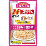 INABA 低脂肪軟包狗糧 80g