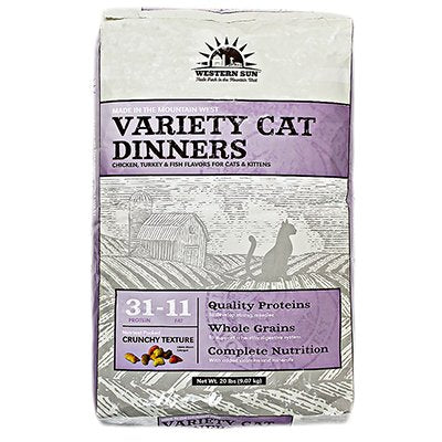 Western Sun Variety Cat Dinner 七彩貓乾糧 20lbs