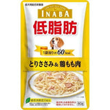 INABA 低脂肪軟包狗糧 80g