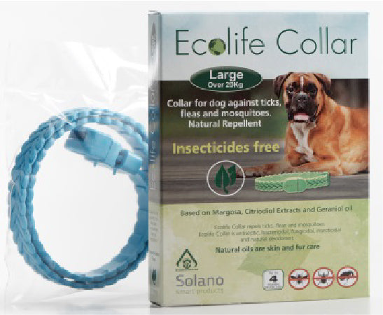 Ecolife Dog Collar (Large) 蚊帶 (64cm, 20Kg以上犬隻)