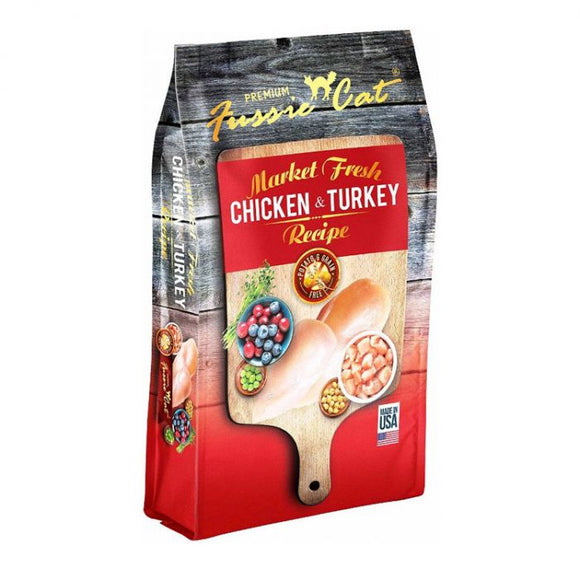 Fussie Cat 高竇貓 雞肉火雞配方貓乾糧