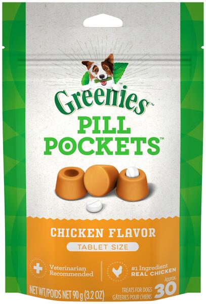 Greenies Pill Pockets - 狗輔助餵藥丸小食(烤雞)