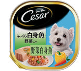 Cesar 料理系列 野菜白身魚 100克 x 6個