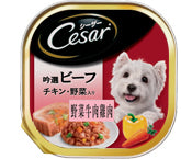 Cesar 料理系列 野菜牛肉雞肉 100克 x 6個