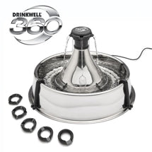 美國 Drinkwell 360 不銹鋼寵物噴泉