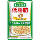 INABA 低脂肪軟包狗糧 80g