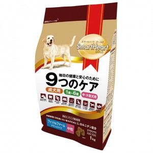 SmartHeart Gold 愛心金裝成犬狗糧(雞+ 飯) 1kg 的副本