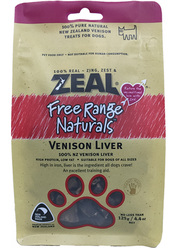 紐西蘭 Zeal Venison Liver 鹿肝片